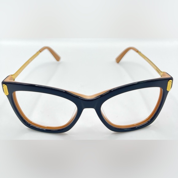 Calvin Klein CK8539S Black Gold Cat-Eye Sunglasses Frames Only - Picture 3 of 8